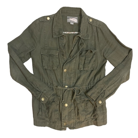 𝅺small Army Green Jacket - Picture 1 of 5